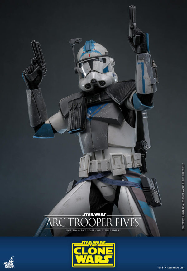 878936224270391 Hot Toys Star Wars The Clone Wars - Arc Trooper Fives - Imagen 9