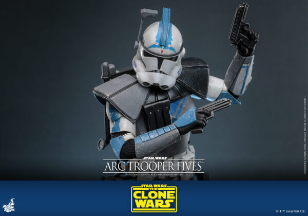 878936407603706 Hot Toys Star Wars The Clone Wars - Arc Trooper Fives - Imagen 17