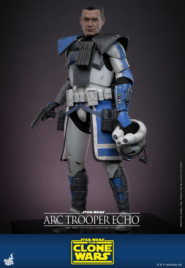 878938784270135 Hot Toys Star Wars The Clone Wars - Arc Trooper Echo - Imagen 7