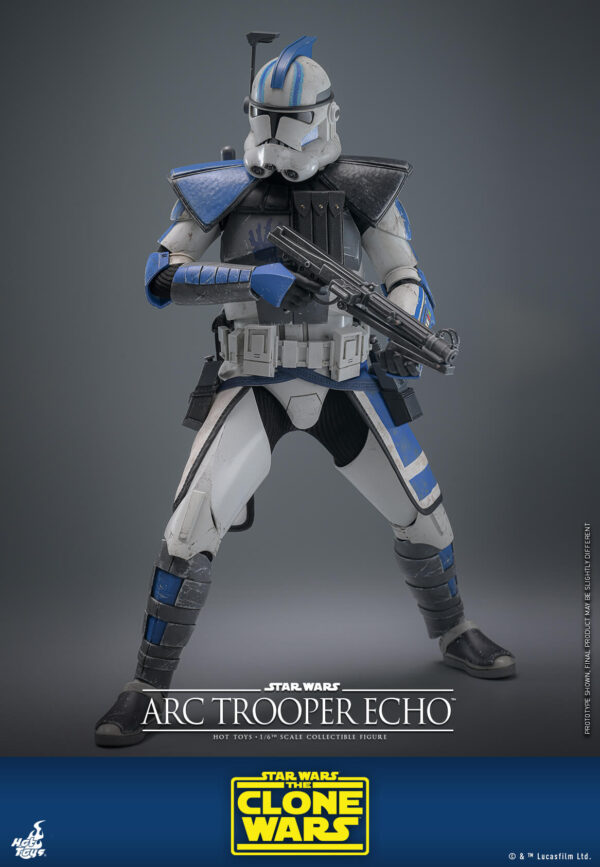 878938804270133 Hot Toys Star Wars The Clone Wars - Arc Trooper Echo - Imagen 8