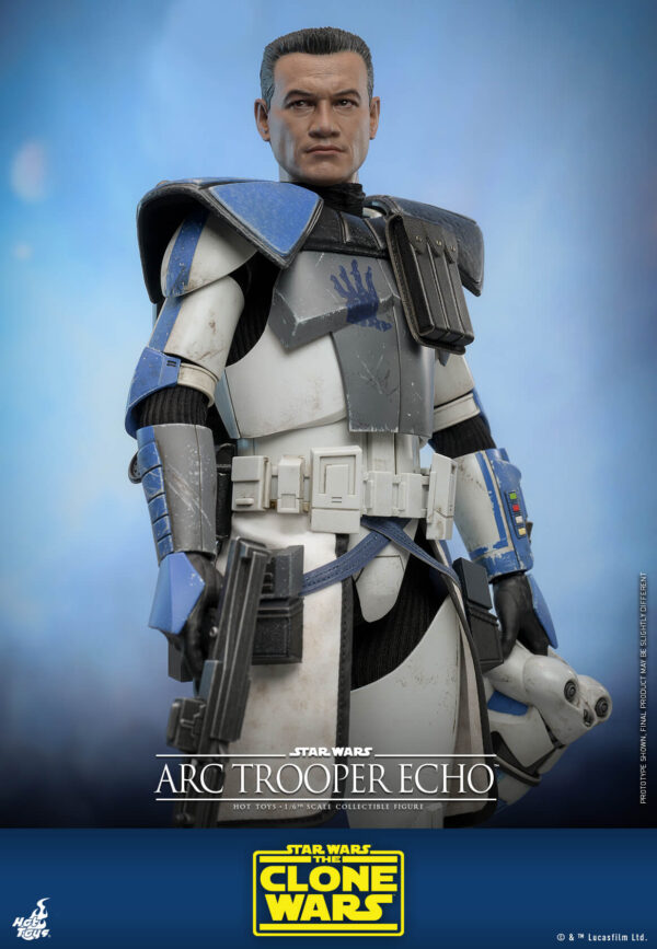 878938857603461 Hot Toys Star Wars The Clone Wars - Arc Trooper Echo - Imagen 10