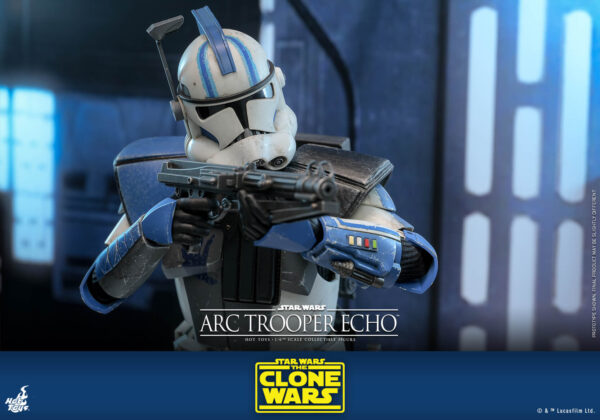 878938864270127 Hot Toys Star Wars The Clone Wars - Arc Trooper Echo - Imagen 11