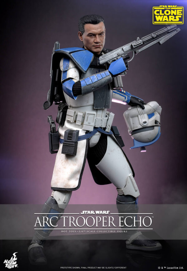 878938887603458 Hot Toys Star Wars The Clone Wars - Arc Trooper Echo - Imagen 12