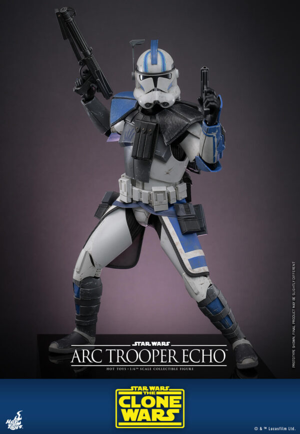 878938944270119 Hot Toys Star Wars The Clone Wars - Arc Trooper Echo - Imagen 14