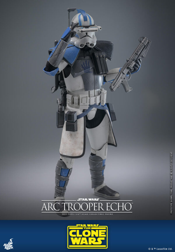 878938984270115 Hot Toys Star Wars The Clone Wars - Arc Trooper Echo - Imagen 16
