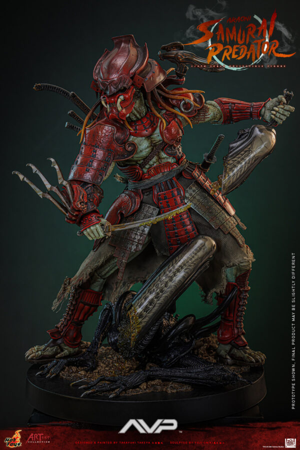 AkaSam (11) Hot Toys Alien vs Predator - Akaoni Samurai Predator - Imagen 12