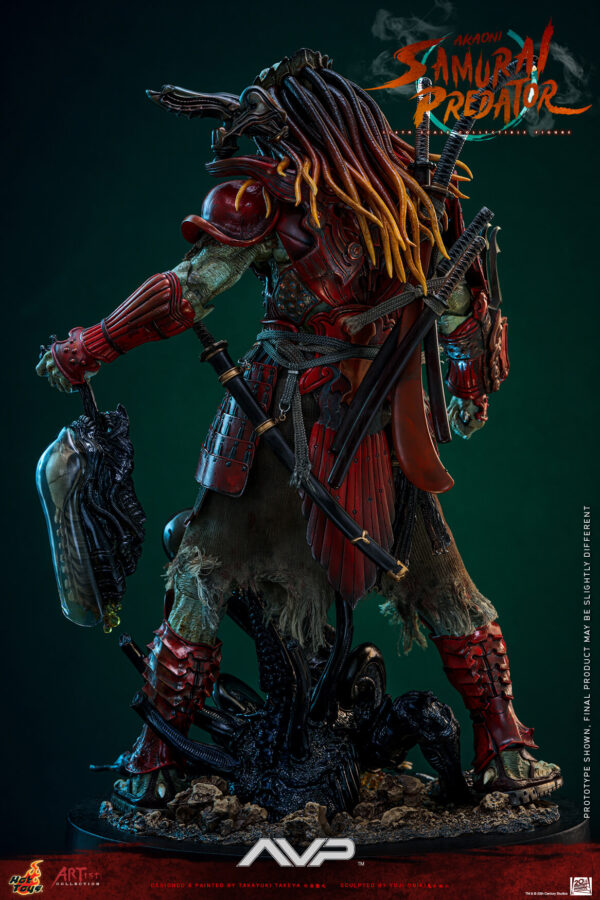 AkaSam (16) Hot Toys Alien vs Predator - Akaoni Samurai Predator - Imagen 17