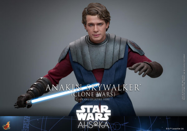 AnakAh (3) Hot Toys Star Wars Ashsoka - Anakin Skywalker - Imagen 4
