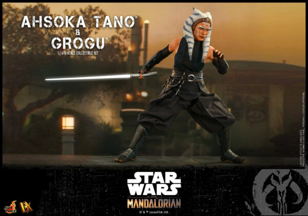 AshG (2) Hot Toys Star Wars The Mandalorian - Ahsoka Tano and Grogu - Imagen 3