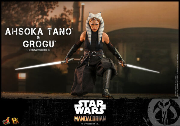 AshG (3) Hot Toys Star Wars The Mandalorian - Ahsoka Tano and Grogu - Imagen 4