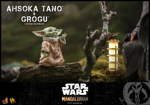 AshG (4) Hot Toys Star Wars The Mandalorian - Ahsoka Tano and Grogu - Imagen 5