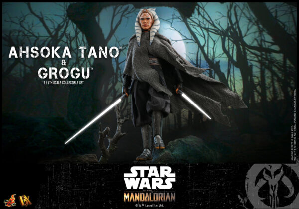 AshG (7) Hot Toys Star Wars The Mandalorian - Ahsoka Tano and Grogu - Imagen 8
