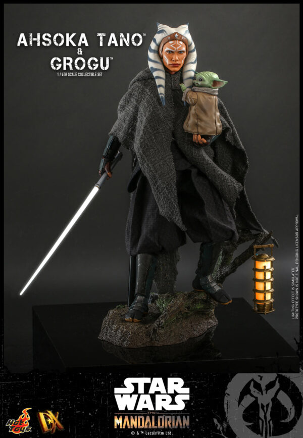 AshG (9) Hot Toys Star Wars The Mandalorian - Ahsoka Tano and Grogu - Imagen 10