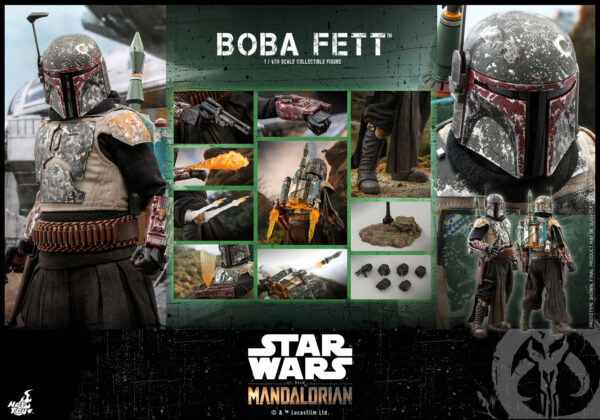 BobaM (1) Hot Toys Star Wars The Mandalorian - Boba Fett - Imagen 1