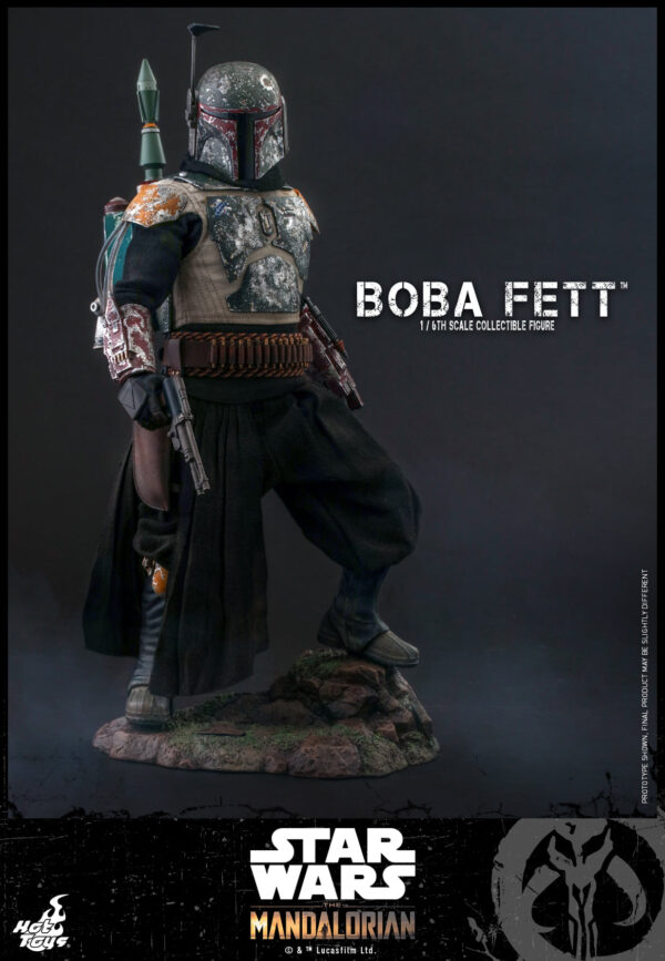 BobaM (10) Hot Toys Star Wars The Mandalorian - Boba Fett - Imagen 11