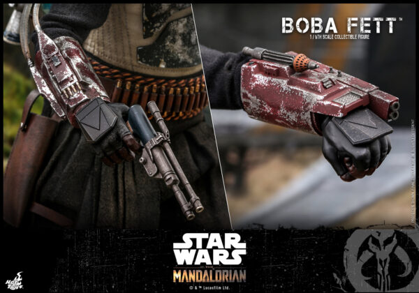 BobaM (2) Hot Toys Star Wars The Mandalorian - Boba Fett - Imagen 3