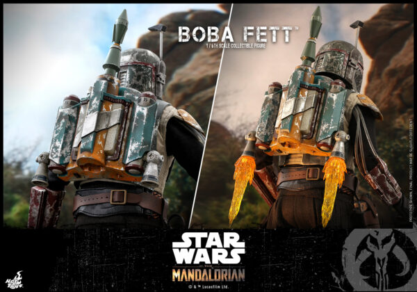 BobaM (3) Hot Toys Star Wars The Mandalorian - Boba Fett - Imagen 4