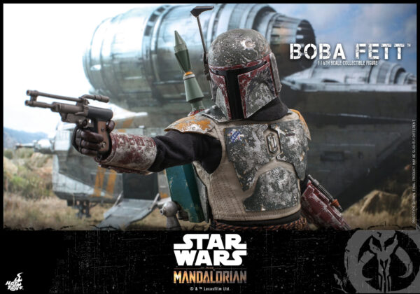 BobaM (5) Hot Toys Star Wars The Mandalorian - Boba Fett - Imagen 6