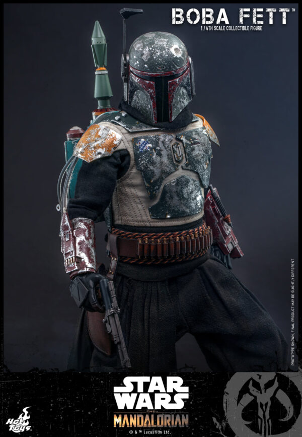 BobaM (6) Hot Toys Star Wars The Mandalorian - Boba Fett - Imagen 7