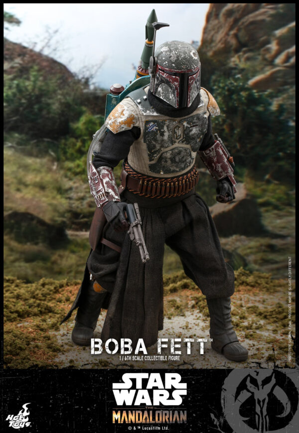 BobaM (8) Hot Toys Star Wars The Mandalorian - Boba Fett - Imagen 9