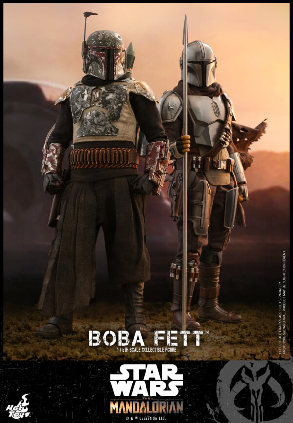 BobaM (9) Hot Toys Star Wars The Mandalorian - Boba Fett - Imagen 10