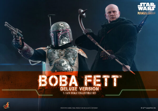 BobaMDx (10) Hot Toys Star Wars The Mandalorian - Boba Fett Deluxe Edition - Imagen 11