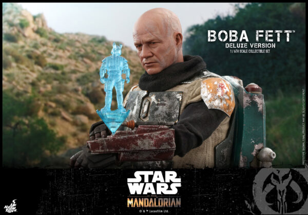 BobaMDx (6) Hot Toys Star Wars The Mandalorian - Boba Fett Deluxe Edition - Imagen 7