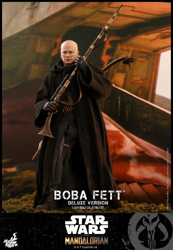 BobaMDx (7) Hot Toys Star Wars The Mandalorian - Boba Fett Deluxe Edition - Imagen 8