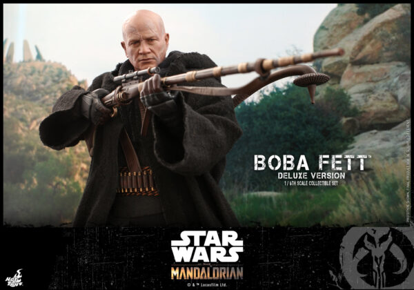 BobaMDx (8) Hot Toys Star Wars The Mandalorian - Boba Fett Deluxe Edition - Imagen 9
