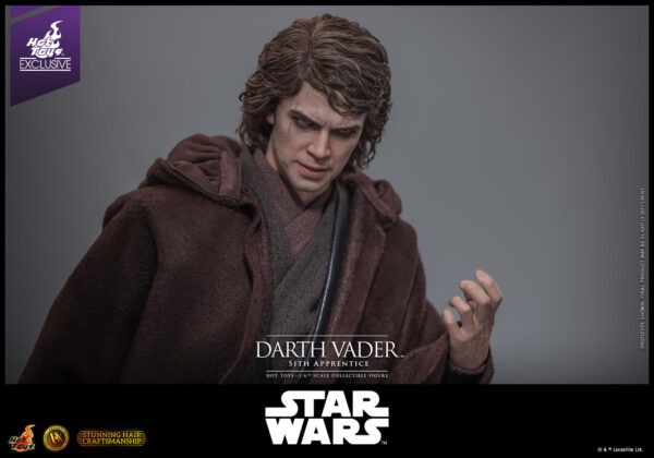 Darth (10) Hot Toys Star Wars Ahsoka - Darth Vader Sith Apprentice Artisan Special Edition - Imagen 11