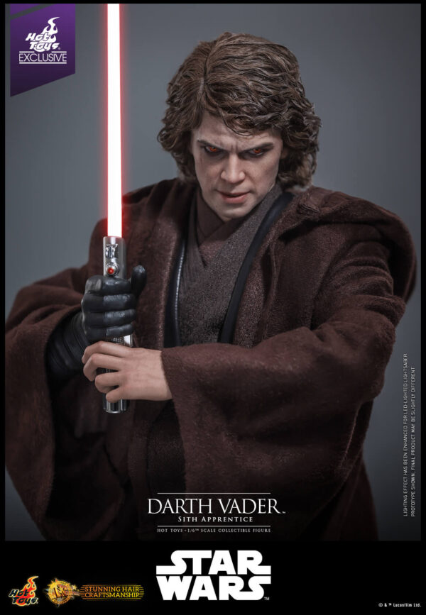 Darth (11) Hot Toys Star Wars Ahsoka - Darth Vader Sith Apprentice Artisan Special Edition - Imagen 12