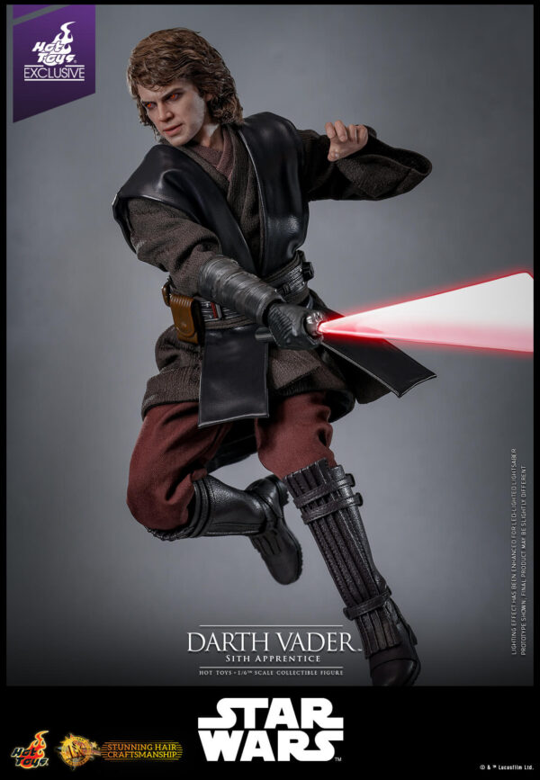 Darth (13) Hot Toys Star Wars Ahsoka - Darth Vader Sith Apprentice Artisan Special Edition - Imagen 14