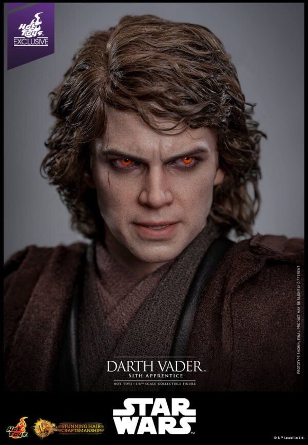 Darth (15) Hot Toys Star Wars Ahsoka - Darth Vader Sith Apprentice Artisan Special Edition - Imagen 16