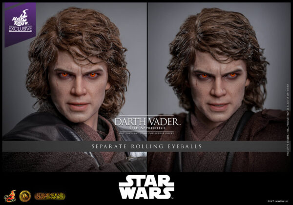 Darth (17) Hot Toys Star Wars Ahsoka - Darth Vader Sith Apprentice Artisan Special Edition - Imagen 18