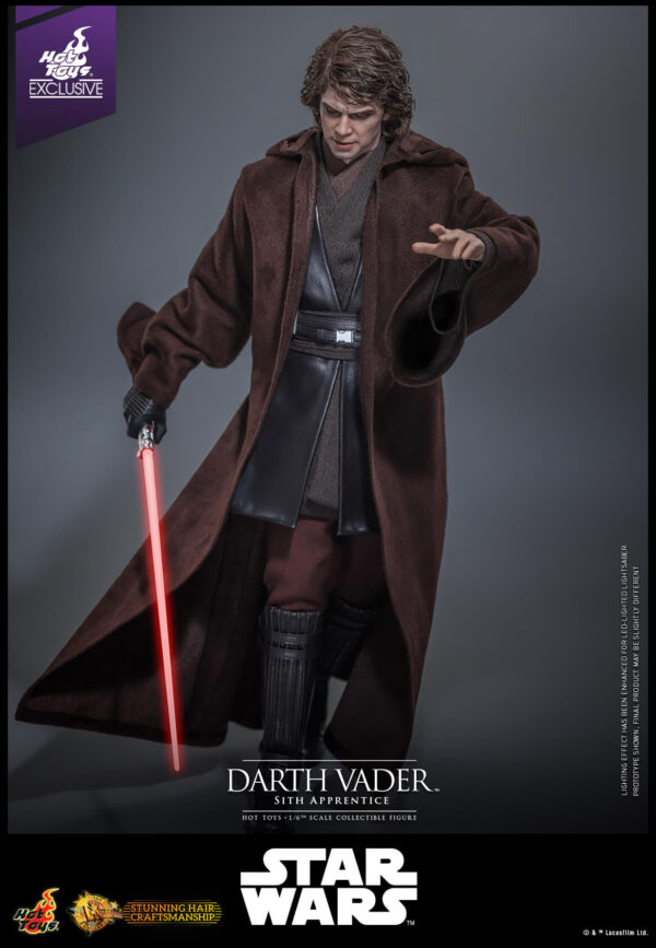 Darth (18) Hot Toys Star Wars Ahsoka - Darth Vader Sith Apprentice Artisan Special Edition - Imagen 19