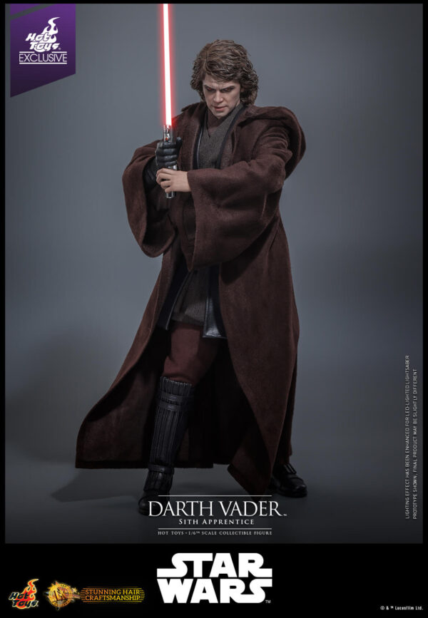 Darth (19) Hot Toys Star Wars Ahsoka - Darth Vader Sith Apprentice Artisan Special Edition - Imagen 20