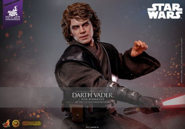 Darth (2) Hot Toys Star Wars Ahsoka - Darth Vader Sith Apprentice Artisan Special Edition - Imagen 3