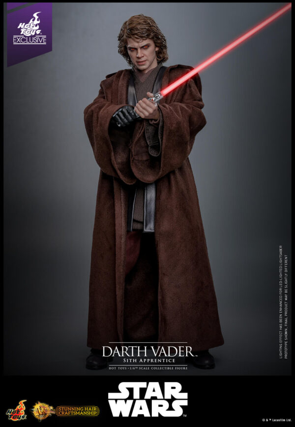 Darth (20) Hot Toys Star Wars Ahsoka - Darth Vader Sith Apprentice Artisan Special Edition - Imagen 21
