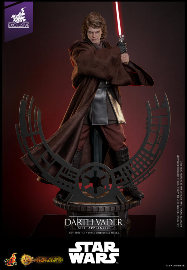 Darth (3) Hot Toys Star Wars Ahsoka - Darth Vader Sith Apprentice Artisan Special Edition - Imagen 4