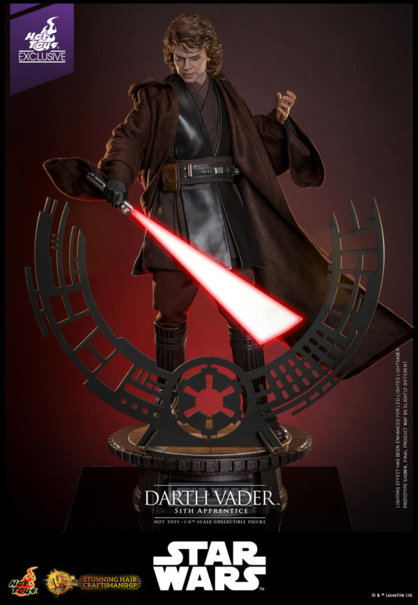 Darth (4) Hot Toys Star Wars Ahsoka - Darth Vader Sith Apprentice Artisan Special Edition - Imagen 5