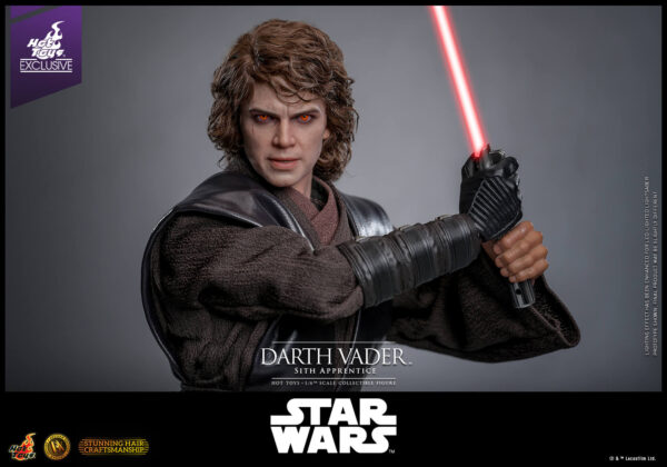 Darth (7) Hot Toys Star Wars Ahsoka - Darth Vader Sith Apprentice Artisan Special Edition - Imagen 8