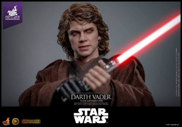 Darth (8) Hot Toys Star Wars Ahsoka - Darth Vader Sith Apprentice Artisan Special Edition - Imagen 9