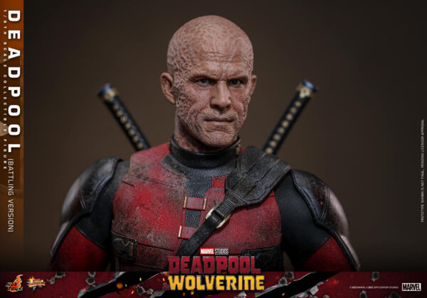 DeadBD (11) Hot Toys Deadpool and Wolverine - Deadpool Battling Version - Imagen 12
