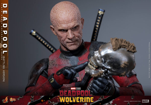 DeadBD (12) Hot Toys Deadpool and Wolverine - Deadpool Battling Version - Imagen 13