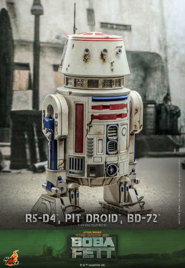 Droid (11) Hot Toys Star Wars Boba Fett - Pit Droides Set - Imagen 12