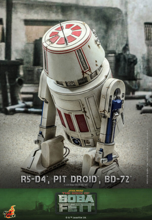 Droid (12) Hot Toys Star Wars Boba Fett - Pit Droides Set - Imagen 13