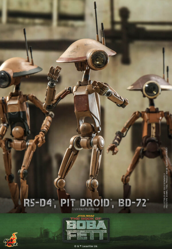 Droid (16) Hot Toys Star Wars Boba Fett - Pit Droides Set - Imagen 17