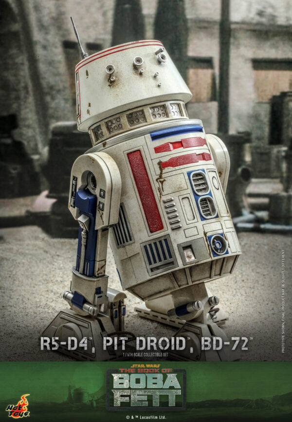 Droid (6) Hot Toys Star Wars Boba Fett - Pit Droides Set - Imagen 7
