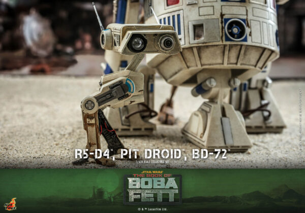 Droid (9) Hot Toys Star Wars Boba Fett - Pit Droides Set - Imagen 10