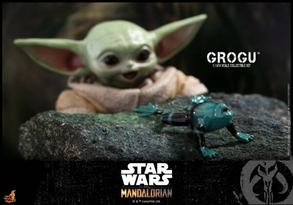 GroguSet (11) Hot Toys Star Wars The Mandalorian - Grogu Figure Set - Imagen 12